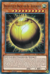 Der geflügelte Drache von Ra - Kugelmodus Yu-Gi-Oh! Karte RA01-DE007 Super Rare