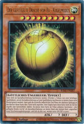 Der geflügelte Drache von Ra - Kugelmodus Yu-Gi-Oh! Karte RA01-DE007 Ultra Rare