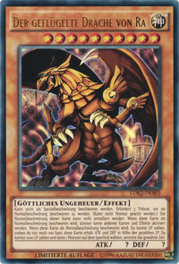 Der geflügelte Drache von Ra Yu-Gi-Oh! Karte LDK2-DES03 Ultra Rare
