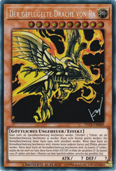 Der geflügelte Drache von Ra Yu-Gi-Oh! Karte TN19-DE009 Secret Rare