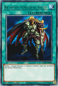 Der lebendig heimkehrende Krieger Yu-Gi-Oh! Karte KICO-DE052 Rare