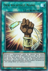 Der richtige Name Yu-Gi-Oh! Karte LED7-DE014 Ultra Rare