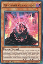 Der schwarze Stein der Legende Yu-Gi-Oh! Karte LDK2-DEJ05 Ultra Rare