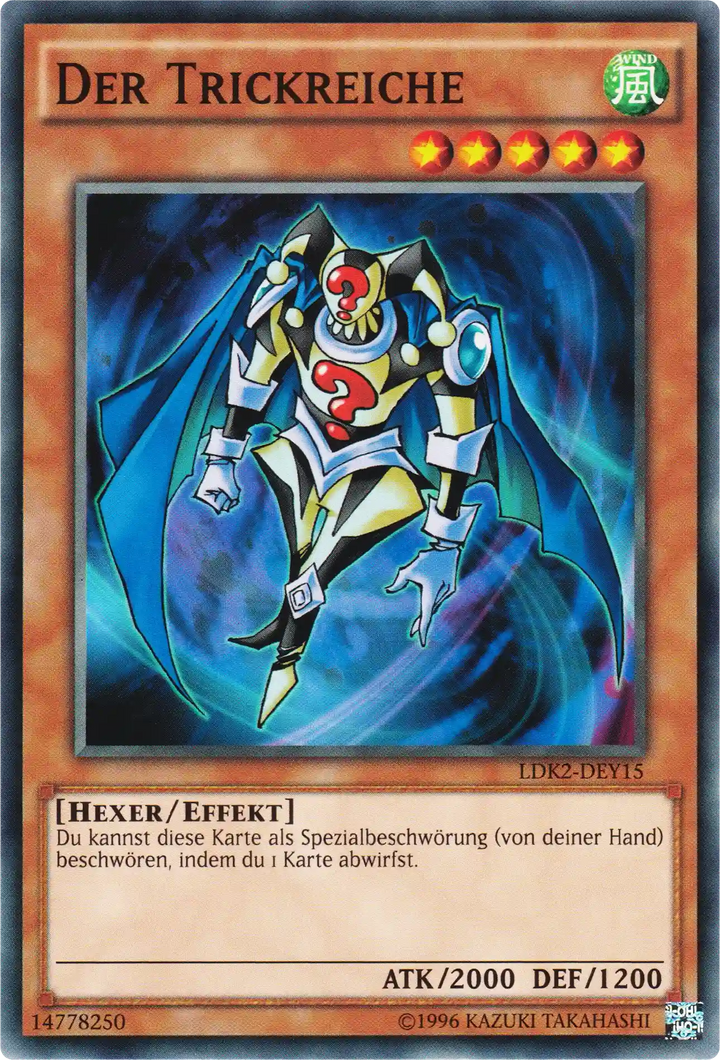 Der Trickreiche Yu-Gi-Oh! Karte LDK2-DEY15 Common