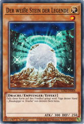 Der weiße Stein der Legende Yu-Gi-Oh! Karte LDS2-DE004 Common
