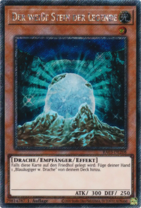 Der weiße Stein der Legende Yu-Gi-Oh! Karte RA03-DE208 Platinum Secret Rare
