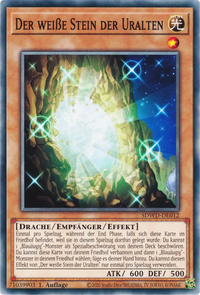 Der weiße Stein der Uralten Yu-Gi-Oh! Karte SDWD-DE012 Common