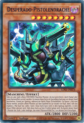 Desperado-Pistolendrache Yu-Gi-Oh! Karte LDS1-DE076 Blue Ultra Rare