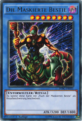 Die Maskierte Bestie Yu-Gi-Oh! Karte DPBC-DE031 Rare