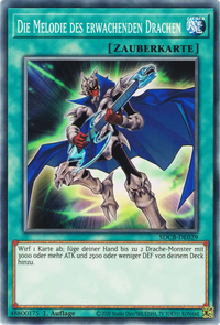 Die Melodie des erwachenden Drachen Yu-Gi-Oh! Karte SDCB-DE029 Common