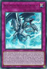 Die ultimative Kreatur der Zerstörung Yu-Gi-Oh! Karte LDS2-DE030 Purple Ultra Rare