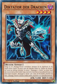 Diktator der Drachen Yu-Gi-Oh! Karte SDWD-DE015 Common