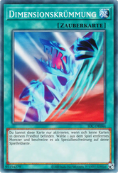 Dimensionskrümmung Yu-Gi-Oh! Karte IOC-DE044 Common