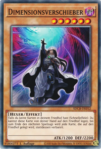 Dimensionsverschieber Yu-Gi-Oh! Karte SDCB-DE012 Common