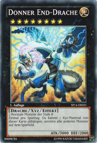 Donner End-Drache Yu-Gi-Oh! Karte SP14-DE021 Common