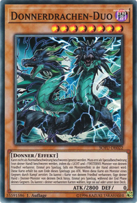 Donnerdrachen-Duo Yu-Gi-Oh! Karte SOFU-DE022 Super Rare