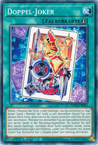 Doppel-Joker Yu-Gi-Oh! Karte SUDA-DE065 Common