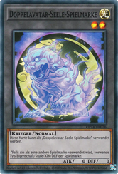 Doppelavatar-Seele-Spielmarke Yu-Gi-Oh! Karte OP14-DE026 Super Rare