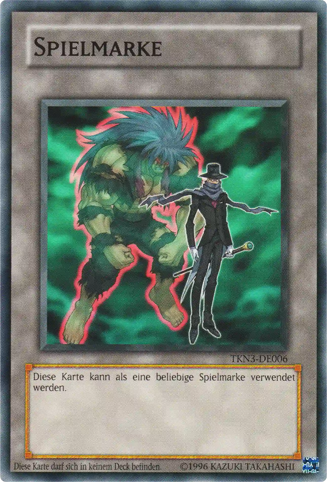 Double Dude-Spielmarke Yu-Gi-Oh! Karte TKN3-DE006 Common