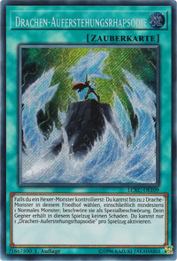 Drachen-Auferstehungsrhapsodie Yu-Gi-Oh! Karte LCKC-DE109 Secret Rare