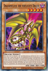 Drachenfluch, der verfluchte Drache Yu-Gi-Oh! Karte ROTD-DE002 Common