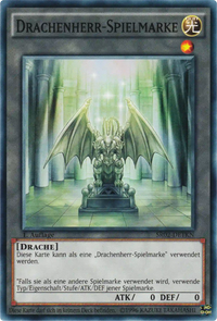 Drachenherr-Spielmarke Yu-Gi-Oh! Karte SR02-DETKN Common