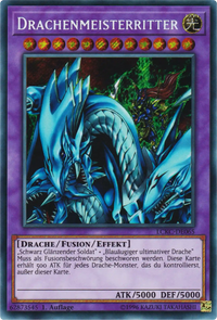 Drachenmeisterritter Yu-Gi-Oh! Karte LCKC-DE065 Secret Rare