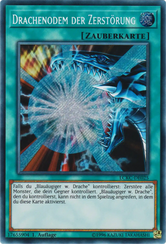 Drachenodem der Zerstörung Yu-Gi-Oh! Karte LCKC-DE025 Secret Rare