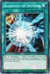 Drachenodem der Zerstörung Yu-Gi-Oh! Karte LDS2-DE021 Common