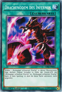 Drachenodem des Infernos Yu-Gi-Oh! Karte LDS1-DE016 Common