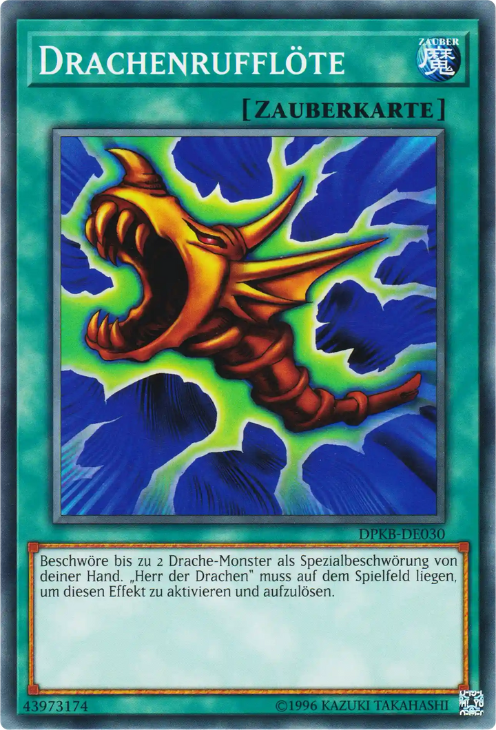Drachenrufflöte Yu-Gi-Oh! Karte DPKB-DE030 Common