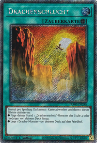 Drachenschlucht Yu-Gi-Oh! Karte RA03-DE248 Platinum Secret Rare