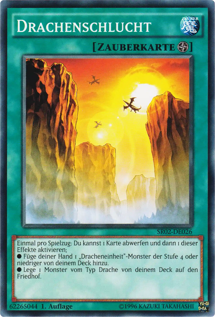 Drachenschlucht Yu-Gi-Oh! Karte SR02-DE026 Common