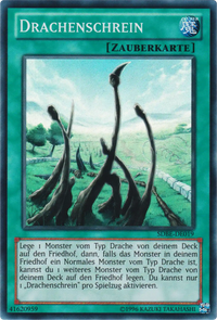 Drachenschrein Yu-Gi-Oh! Karte SDBE-DE019 Super Rare