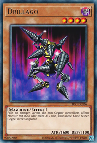 Drillago Yu-Gi-Oh! Karte IOC-DE026 Rare