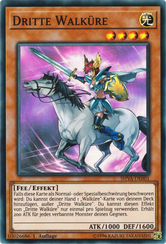 Dritte Walküre Yu-Gi-Oh! Karte SHVA-DE001 Super Rare