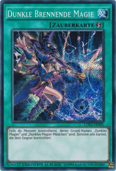 Dunkle Brennende Magie Yu-Gi-Oh! Karte LDK2-DES05 Secret Rare