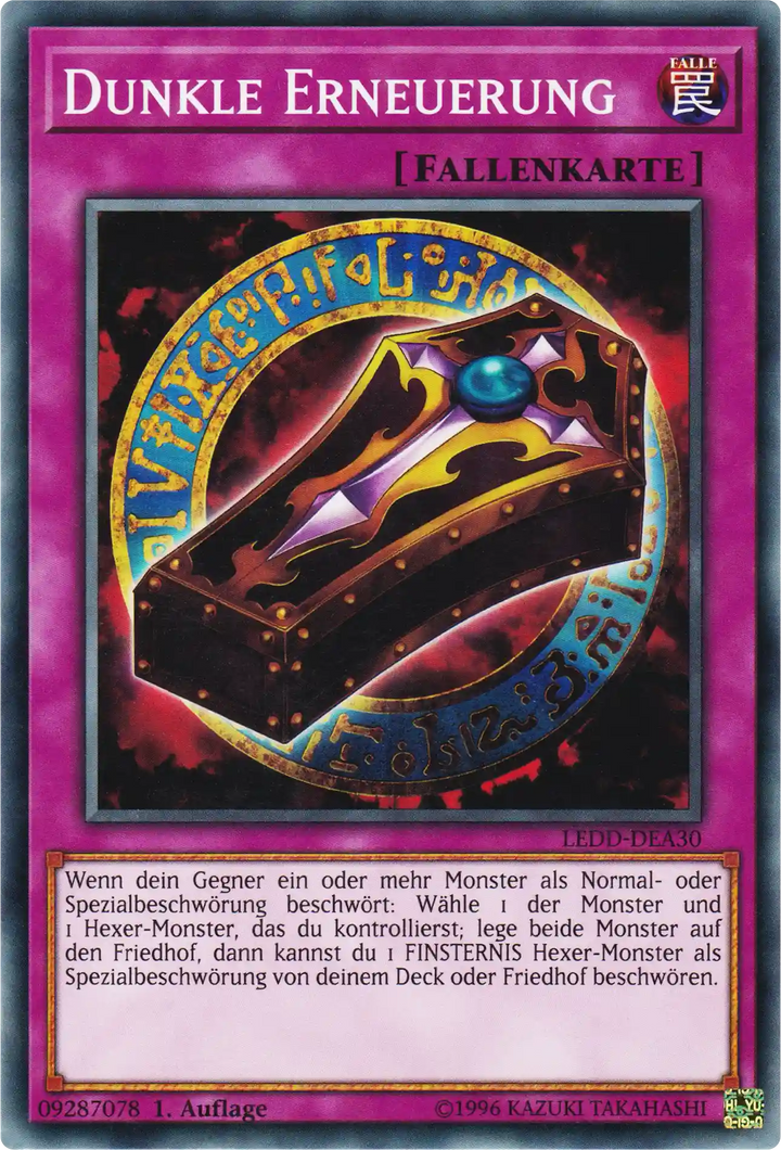 Dunkle Erneuerung Yu-Gi-Oh! Karte LEDD-DEA30 Common