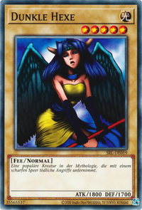 Dunkle Hexe Yu-Gi-Oh! Karte SRL-DE019 Common