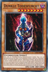 Dunkle Todesfurcht Yu-Gi-Oh! Karte LED5-DE006 Common