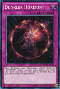 Dunkler Horizont Yu-Gi-Oh! Karte MVP1-DES26 Secret Rare