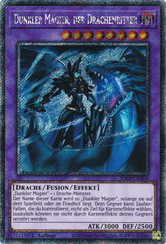 Dunkler Magier, der Drachenritter Yu-Gi-Oh! Karte RA03-DE268 Platinum Secret Rare
