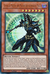 Dunkler Magier, der Magier der schwarzen Magie Yu-Gi-Oh! Karte INFO-DE006 Ultra Rare