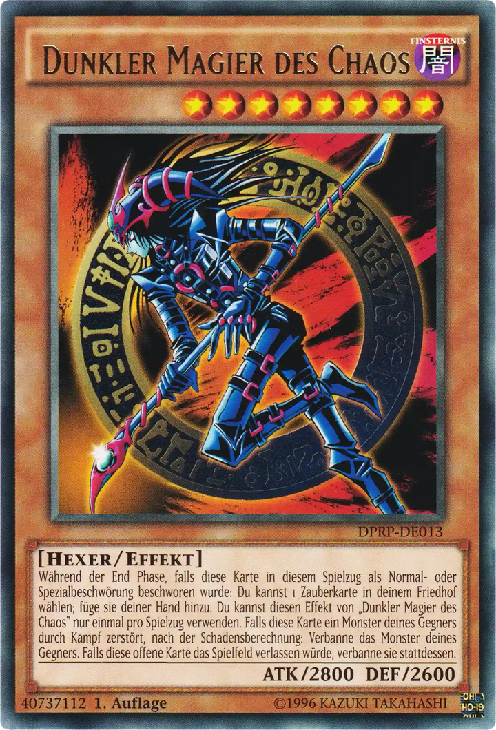Dunkler Magier des Chaos Yu-Gi-Oh! Karte DPRP-DE013 Common