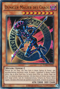 Dunkler Magier des Chaos Yu-Gi-Oh! Karte YGLD-DEC02 Ultra Rare