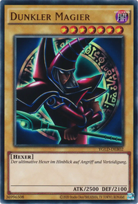 Dunkler Magier Yu-Gi-Oh! Karte YGLD-DEB02 Common