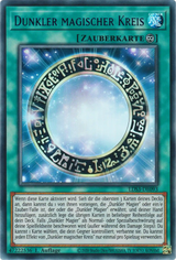 Yu-Gi-Oh! Blue Ultra Rare Karte Beispiel mit blauem Ultra-Rare-Kartennamen