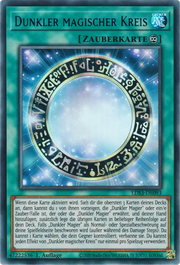 Yu-Gi-Oh! Blue Ultra Rare Karte Beispiel mit blauem Ultra-Rare-Kartennamen