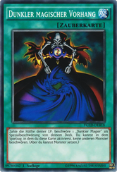 Dunkler magischer Vorhang Yu-Gi-Oh! Karte YGLD-DEB18 Common