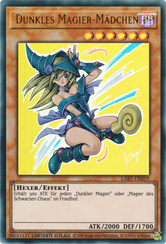 Dunkles Magier-Mädchen Yu-Gi-Oh! Karte LART-DE019 Ultra Rare
